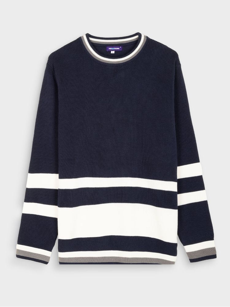 Suéter Navy Preppy para Hombre 05482