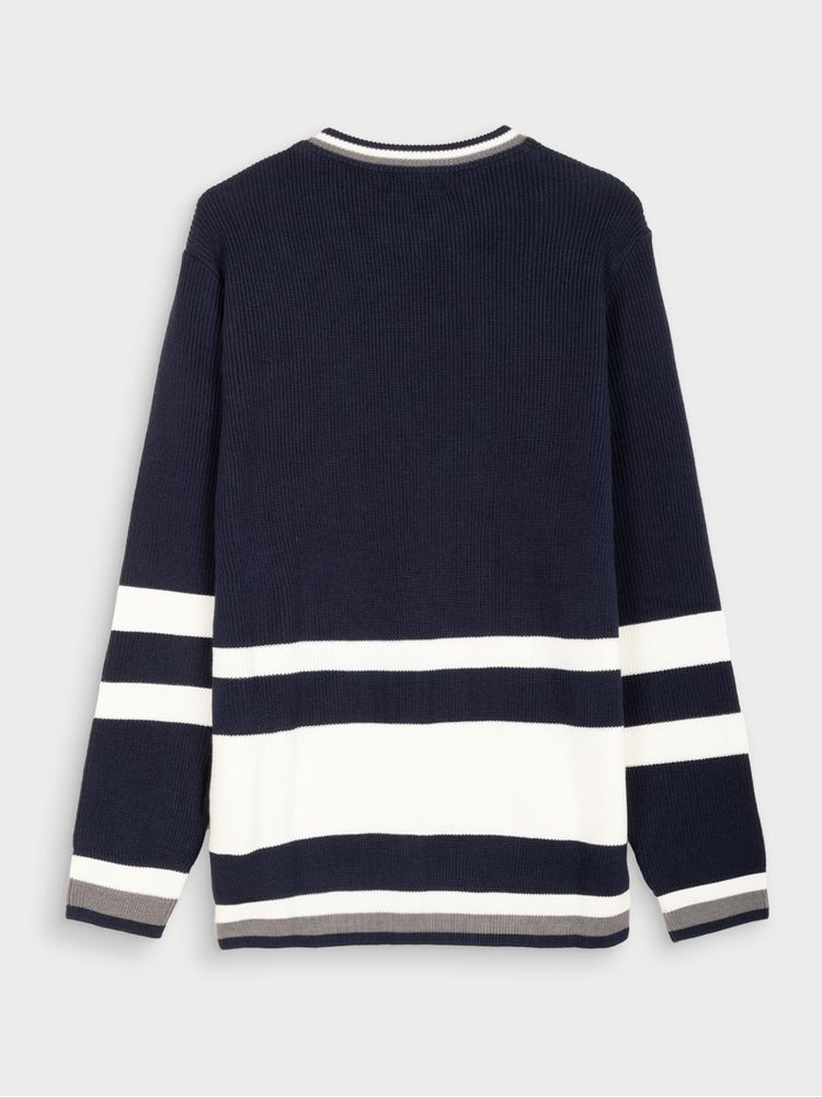 Suéter Navy Preppy para Hombre 05482