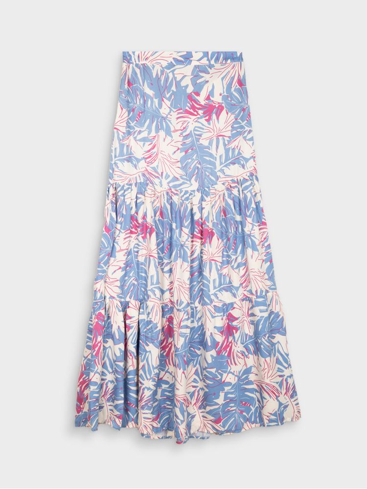 Falda Larga Estampada para Mujer. 40813