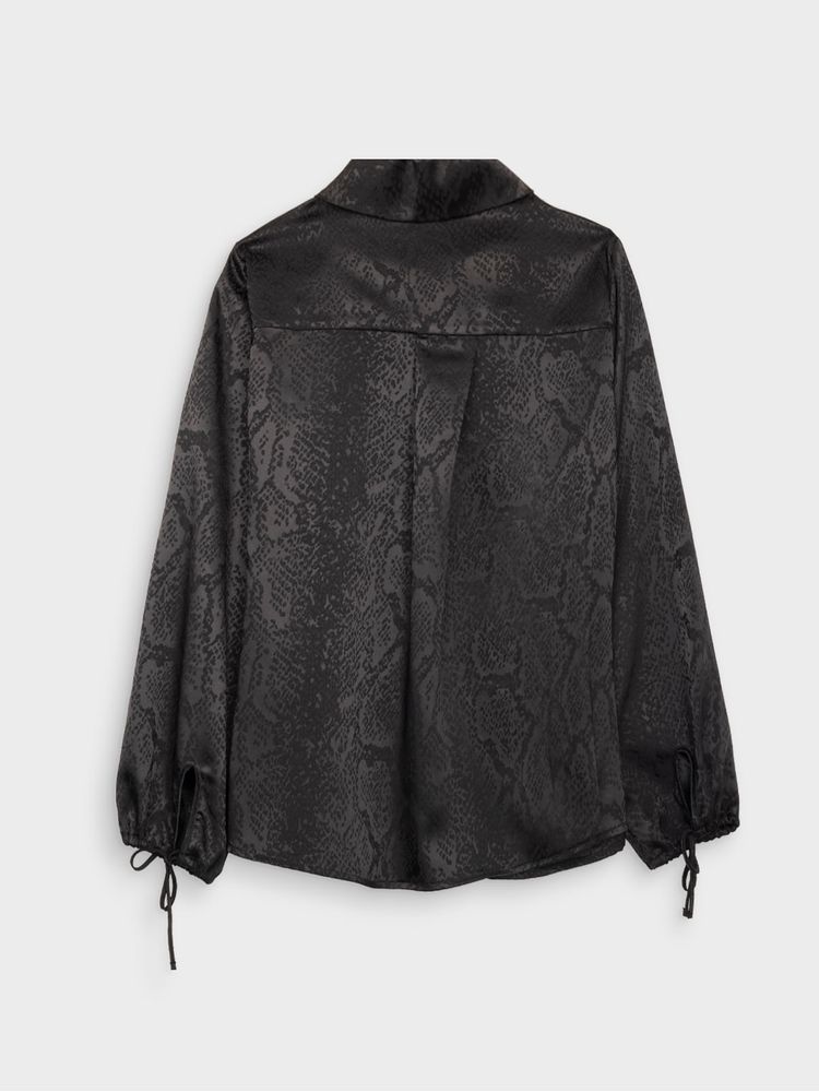 Blusa Unicolor Manga Larga para Mujer 40929