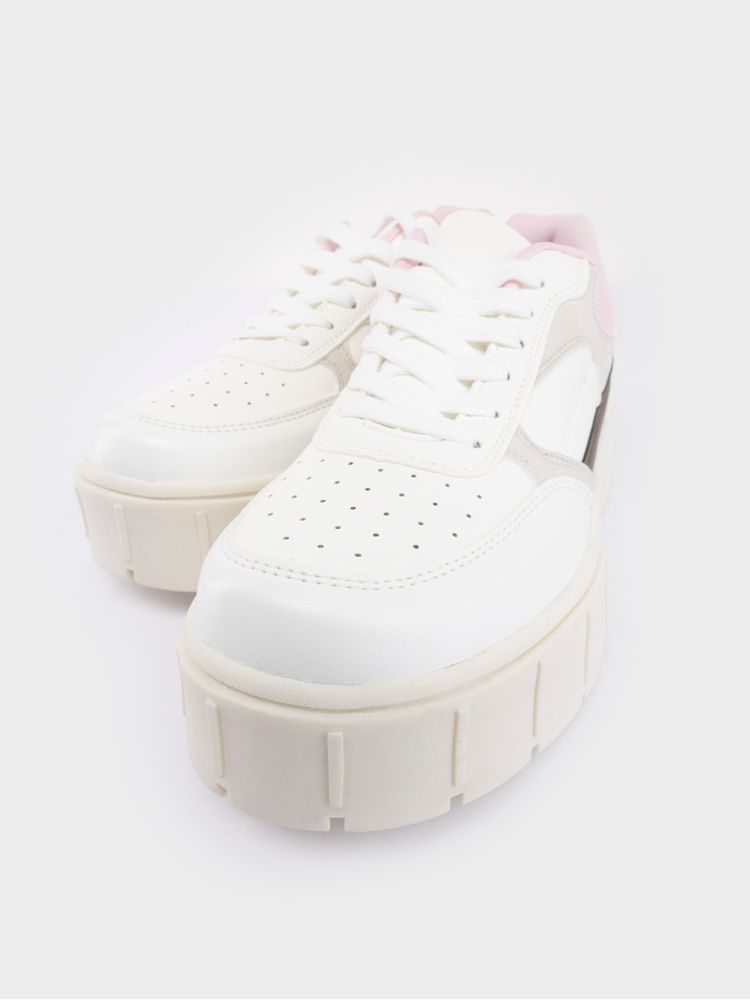 Tenis Cómodos con Plataforma Baja para Mujer 05437