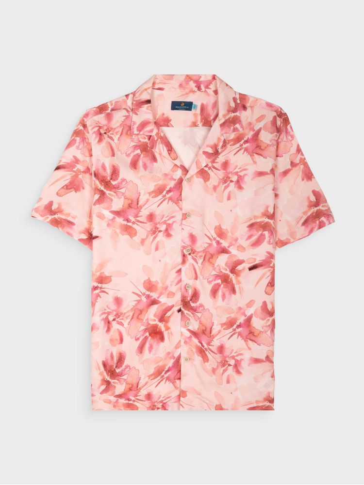 Camisa Hawaiana Manga Corta para Hombre 03523