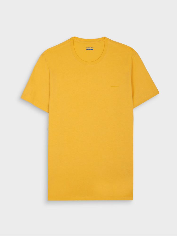 Camiseta Unicolor Slim Fit para Hombre 39889