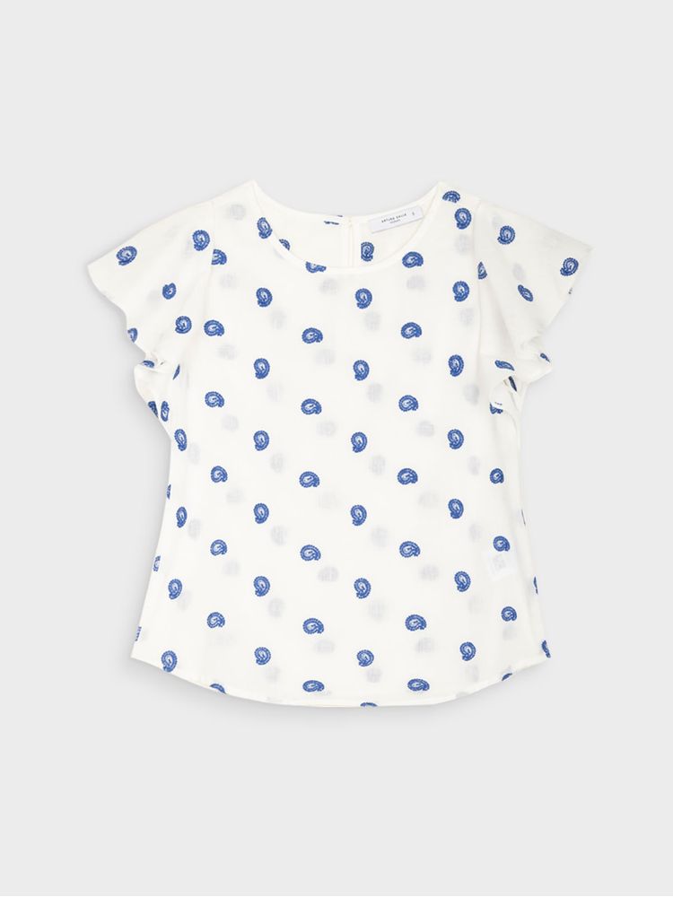 Blusa Cuello Redondo para Mujer 41500