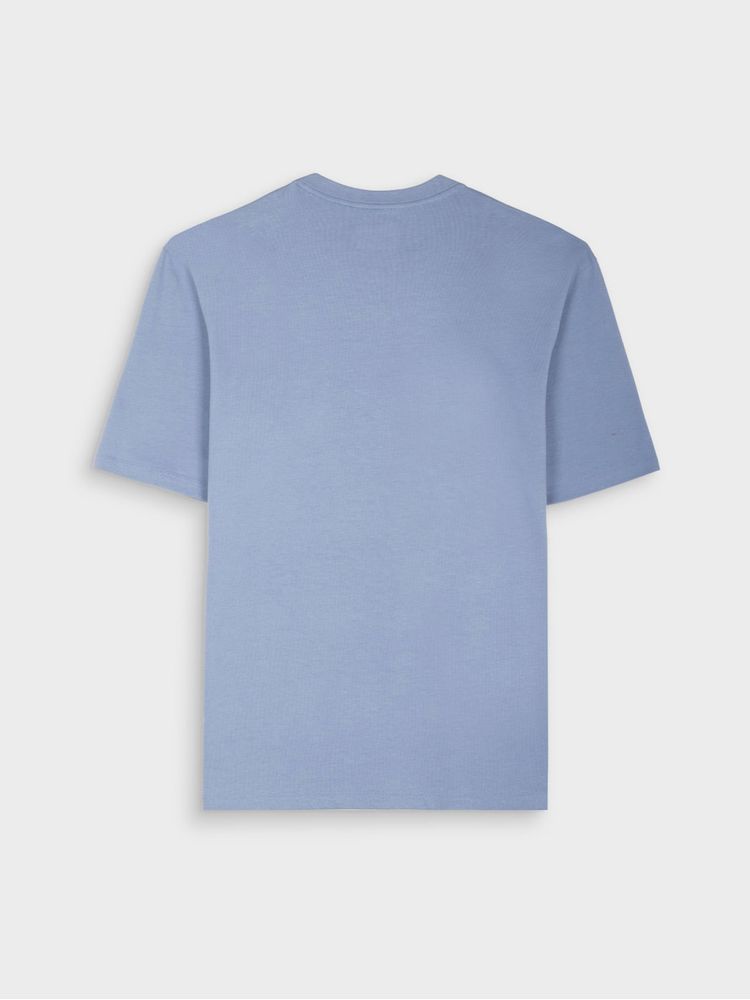 Camiseta Estampada Semi Oversize para Hombre 05490