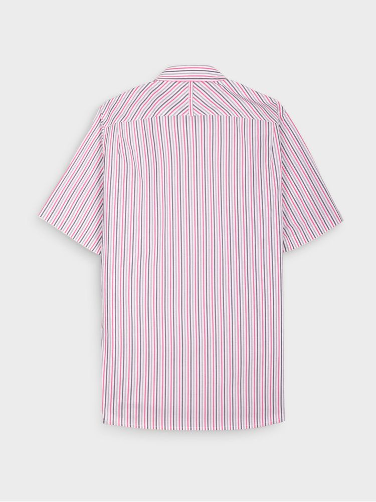 Camisa Rayas Manga Corta para Hombre 35156
