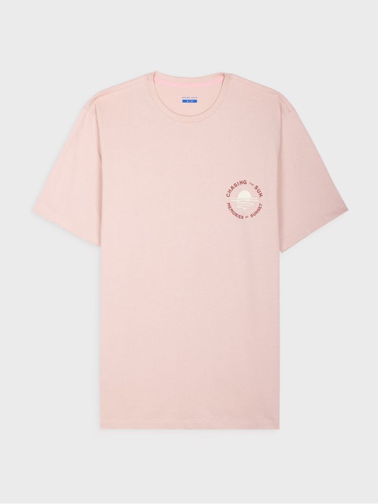 Camiseta Estampada Regular Fit para Hombre 42153