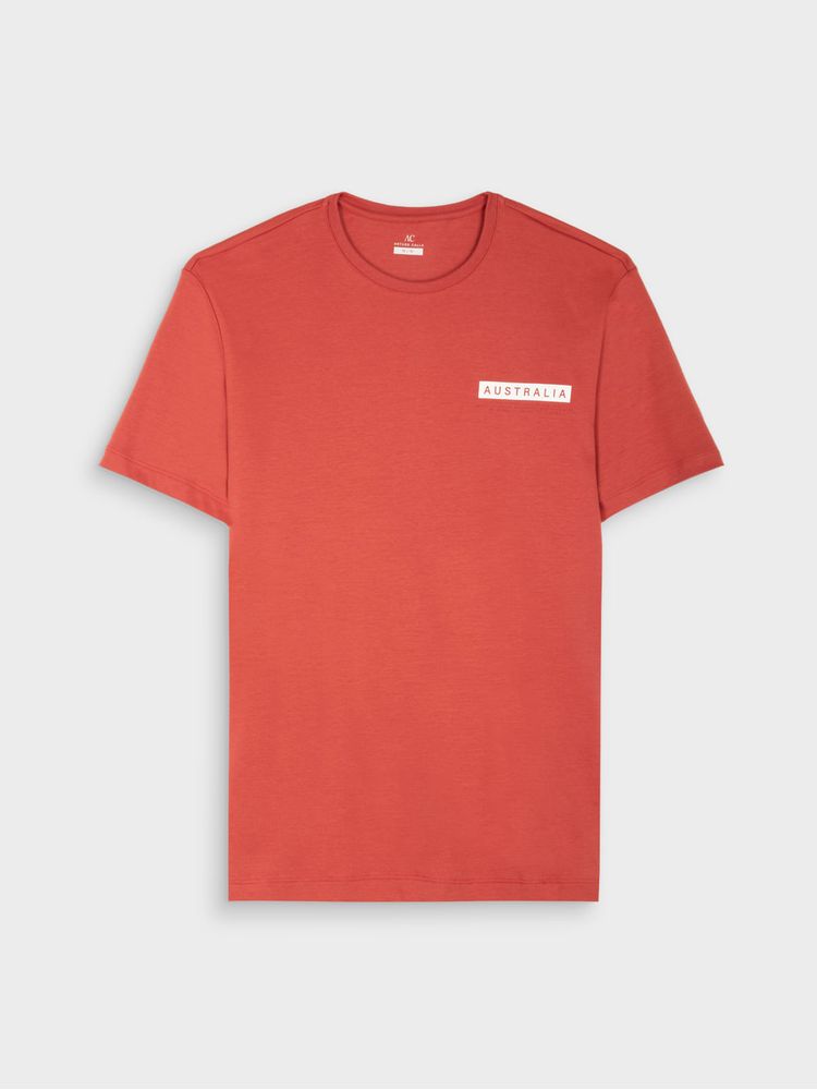Camiseta Estampada Regular Fit para Hombre 43083