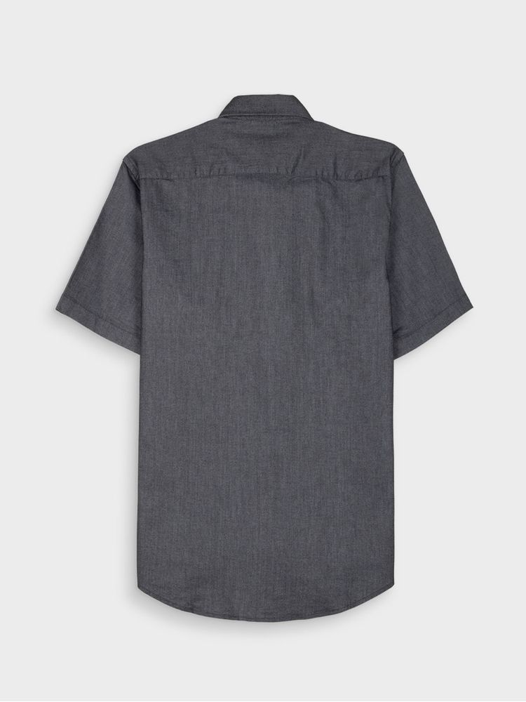 Camisa Unicolor Manfa Corta para Hombre 38627