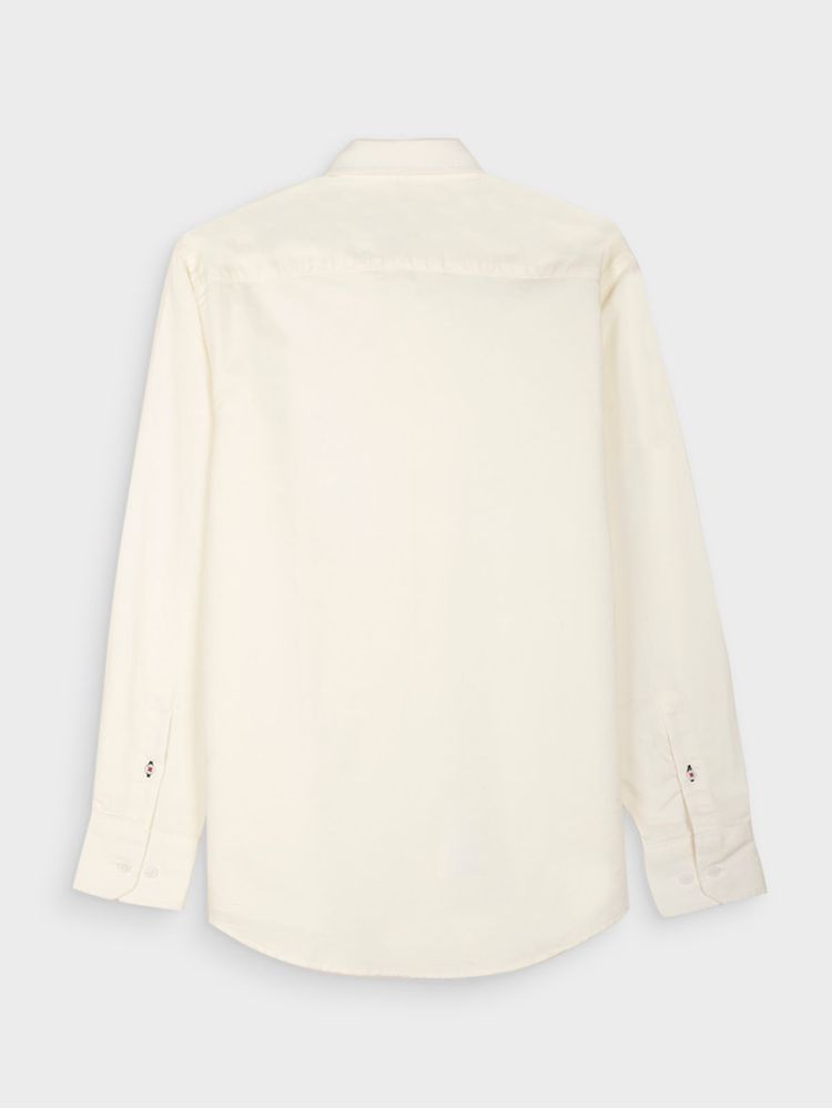 Camisa Unicolor Manga Larga para Hombre 38633