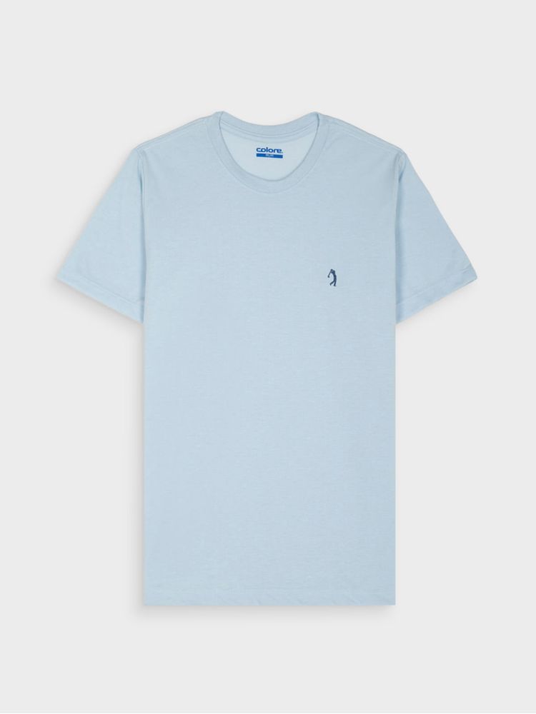 Camiseta Unicolor para Hombre 13160