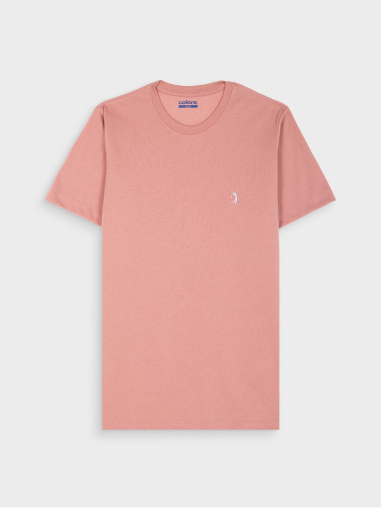 Camiseta Unicolor para Hombre 13160