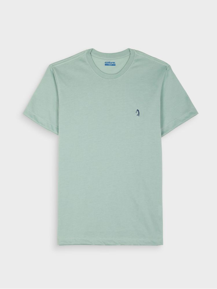 Camiseta Unicolor para Hombre 13160