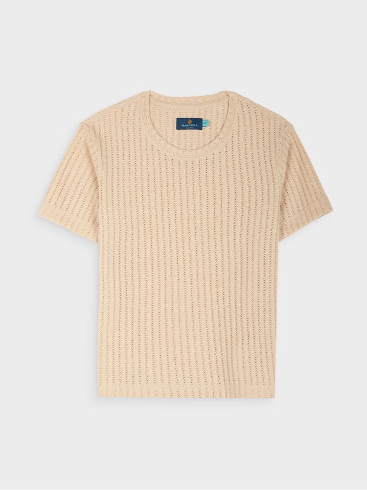 Camiseta Unicolor para Hombre 03447