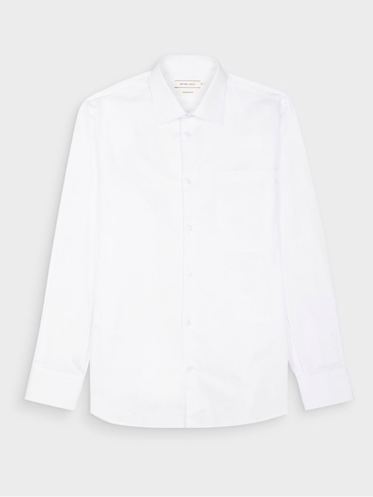 Camisa Formal Unicolor para Hombre 38192