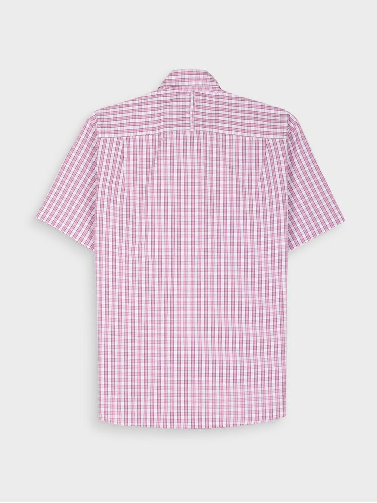 Camisa A Cuadros Manga Corta para Hombre 42390