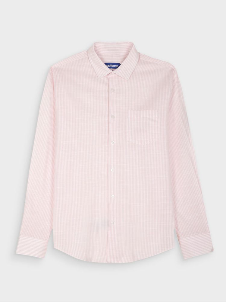 Camisa Casual de Rayas para Hombre 13099
