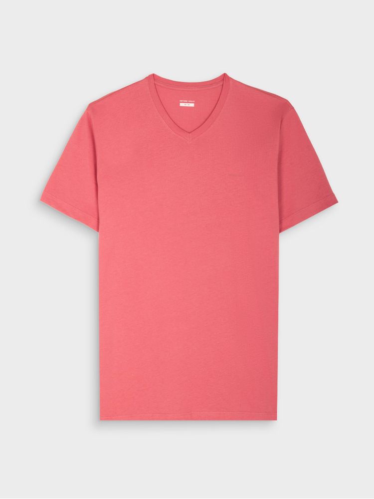 Camiseta Unicolor Regular Fit para Hombre 39890