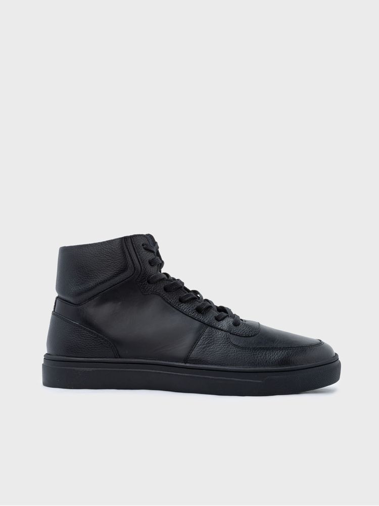 Bota Casual con Suela de Caja Deportiva Y Contraste de Texturas 38651