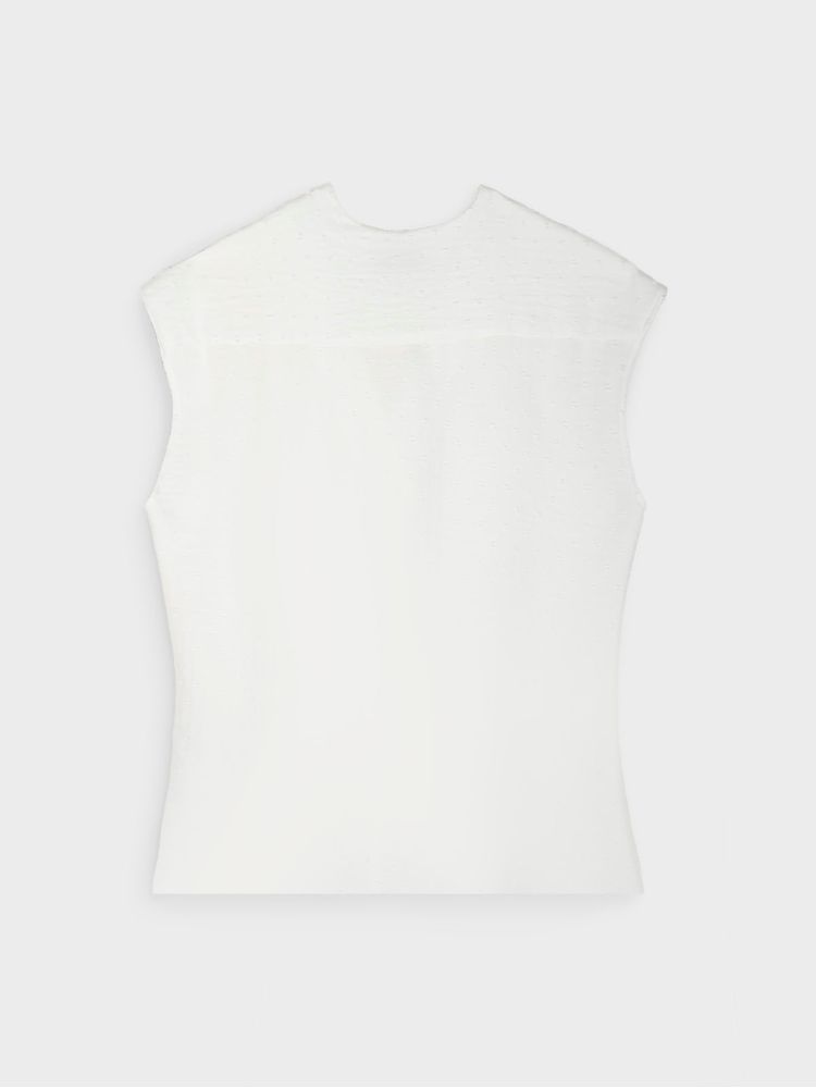 Blusa Cuello V Unicolor para Mujer 41499