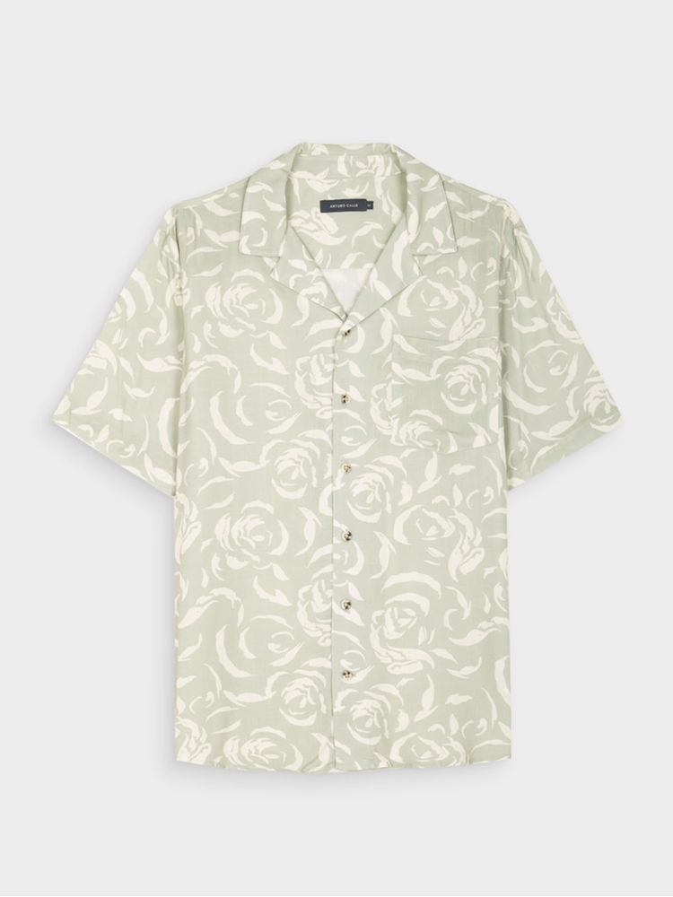 Camisa Casual Estampada para Hombre 42562
