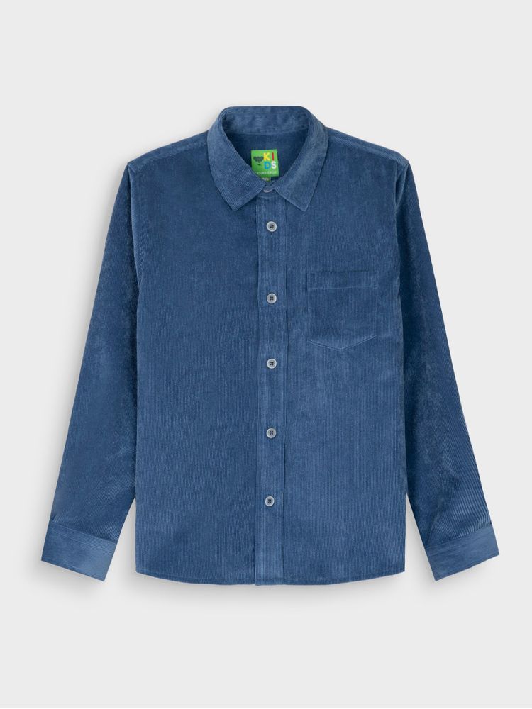 Camisa-Chaqueta Unicolor para Niño 14527