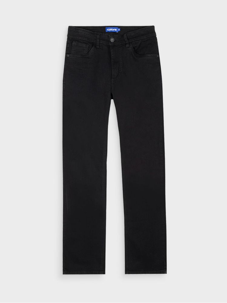Jean Regular Fit Unicolor para Hombre 12605