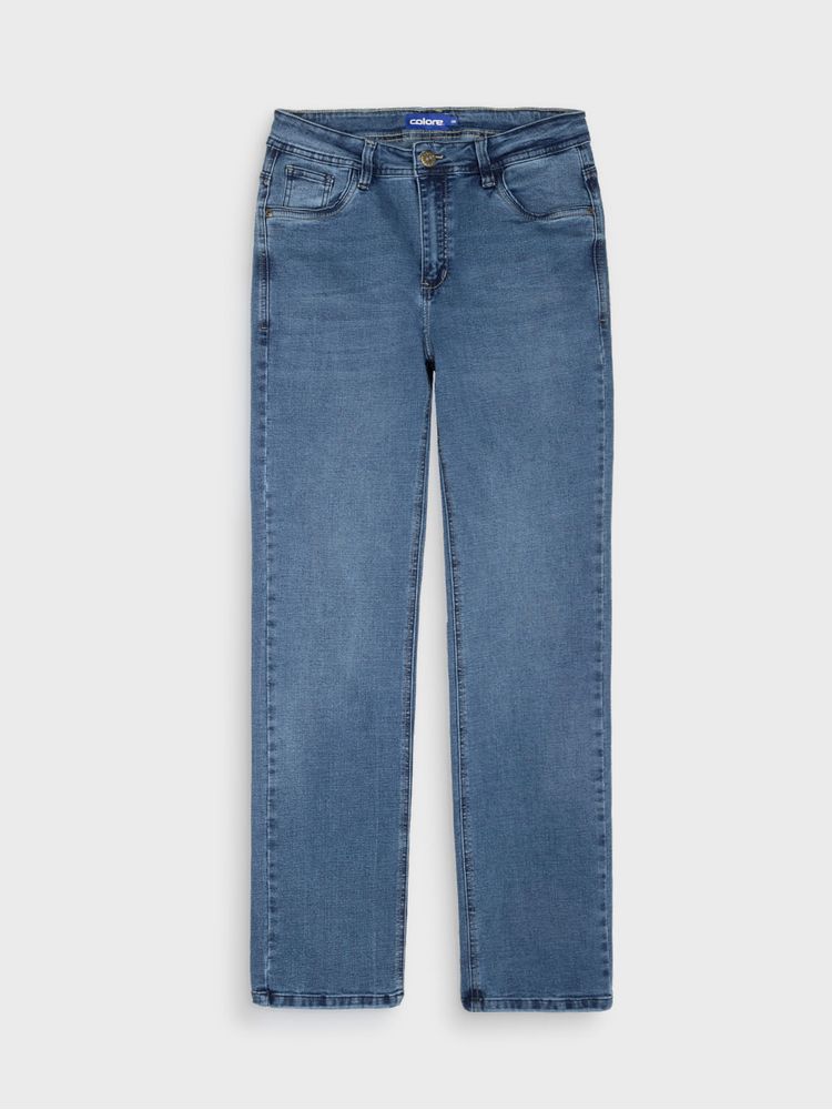 Jean Regular Fit Unicolor para Hombre 13167