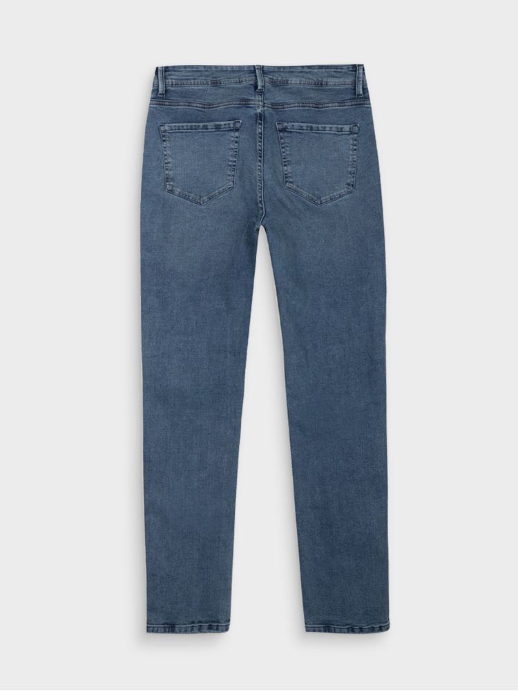 Jean Slim Fit Unicolor para Hombre 13172