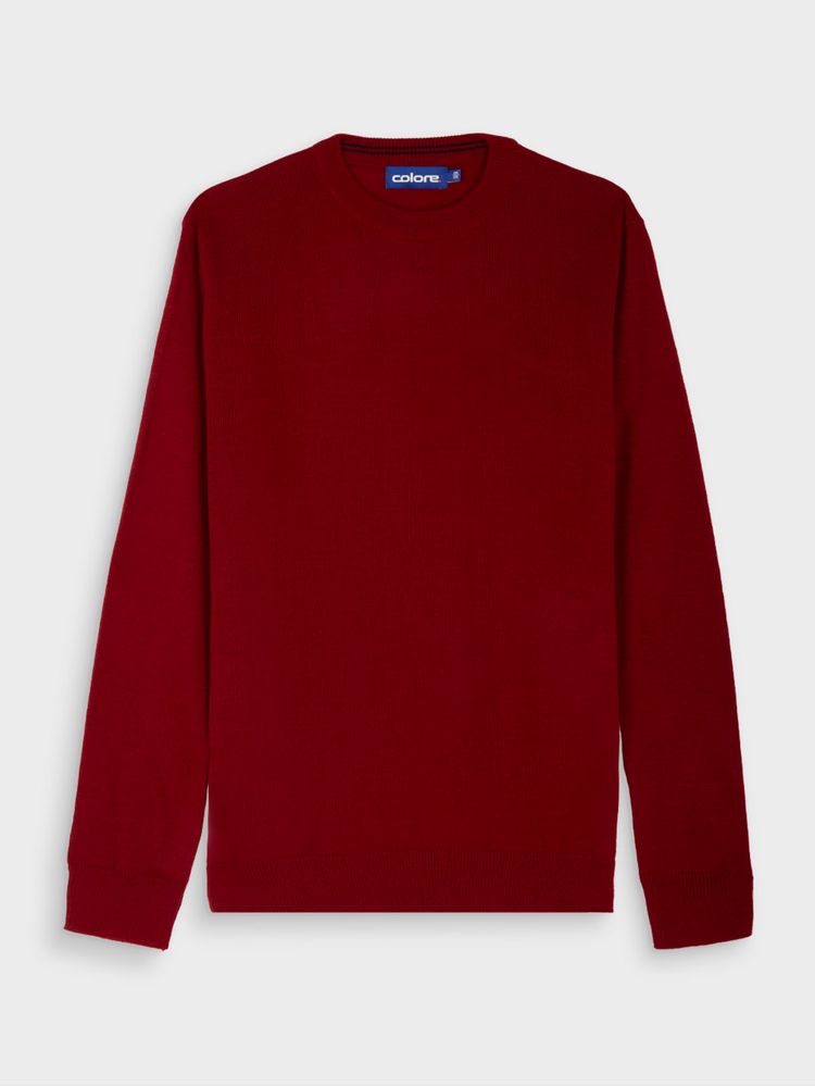 Sweater Cuello Redondo Unicolor para Hombre 13507