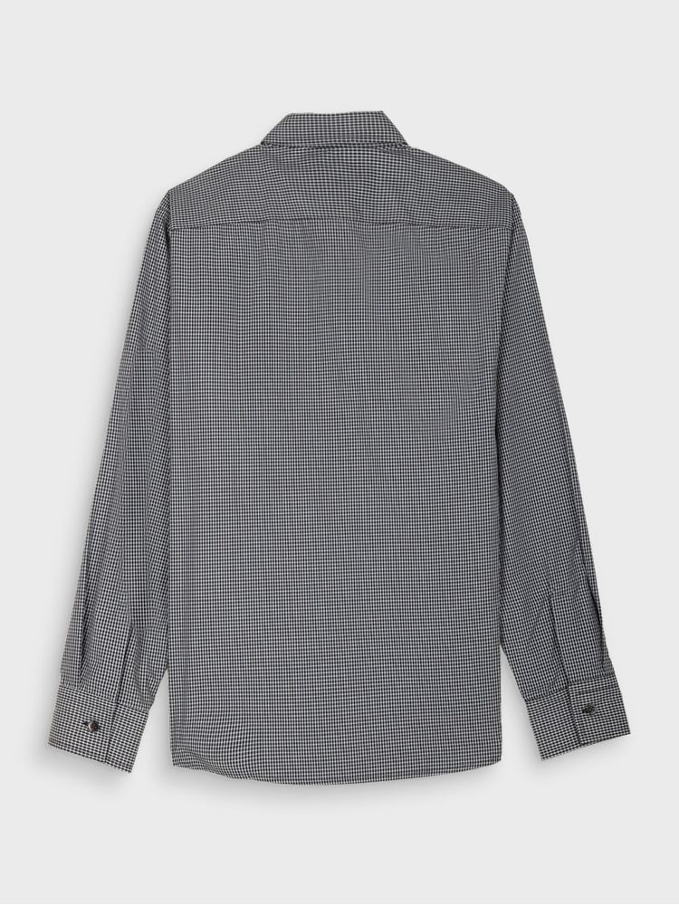 Camisa Casual de Cuadros Manga Larga para Hombre 13622