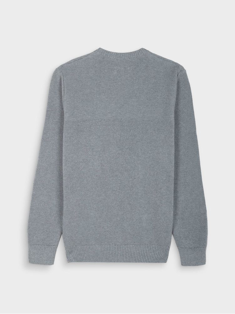 Suéter Tejido Unicolor para Hombre 39635