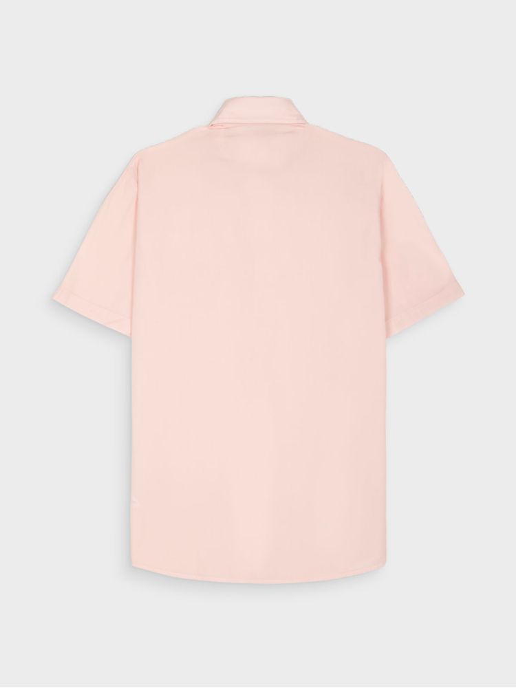 Camisa Unicolor Manga Corta para Hombre 12842
