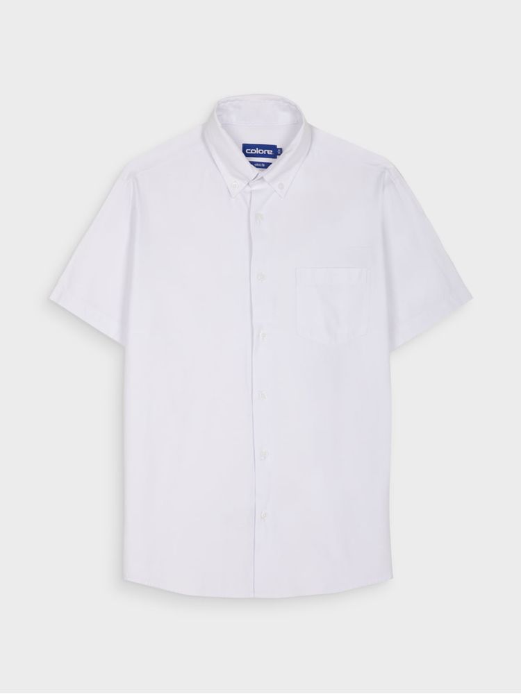 Camisa Casual Unicolor para Hombre 13116