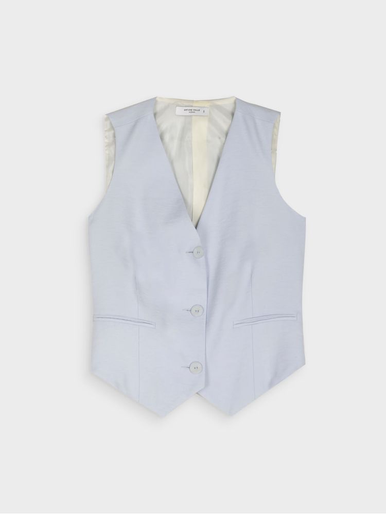Chaleco Formal Unicolor para Mujer 42350