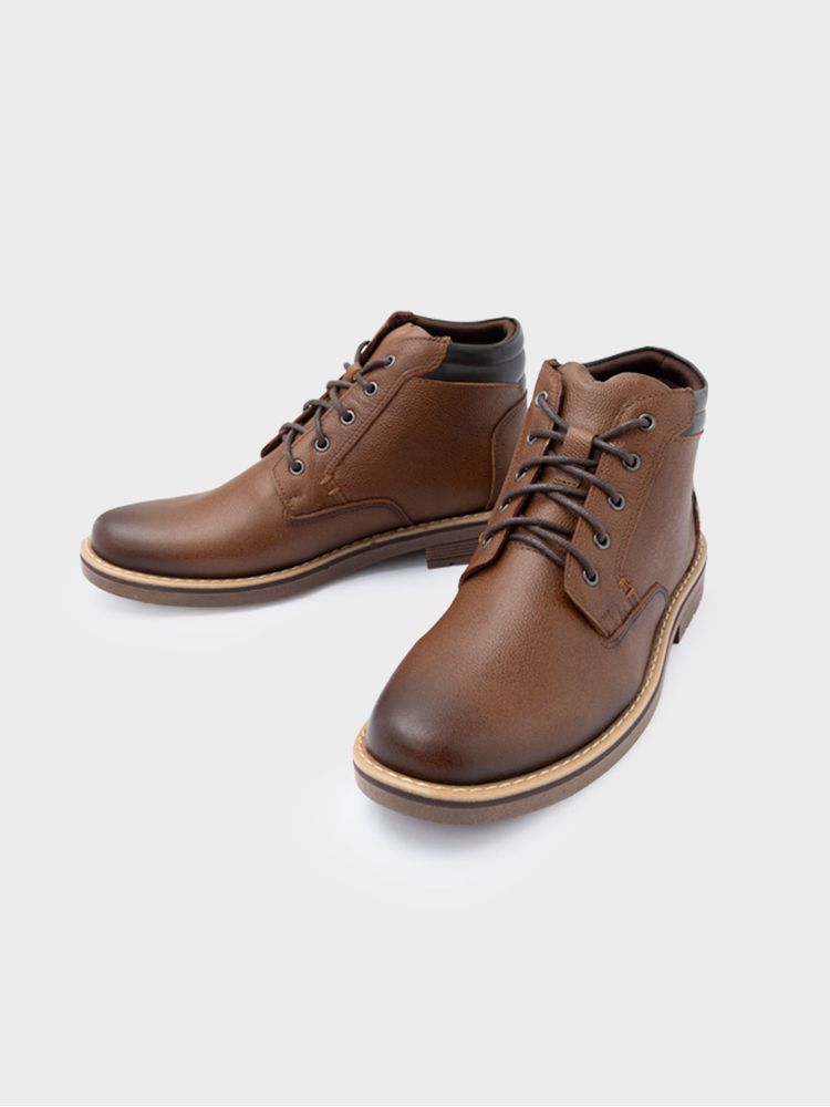 Botas de Cuero Natural para Hombre 13775