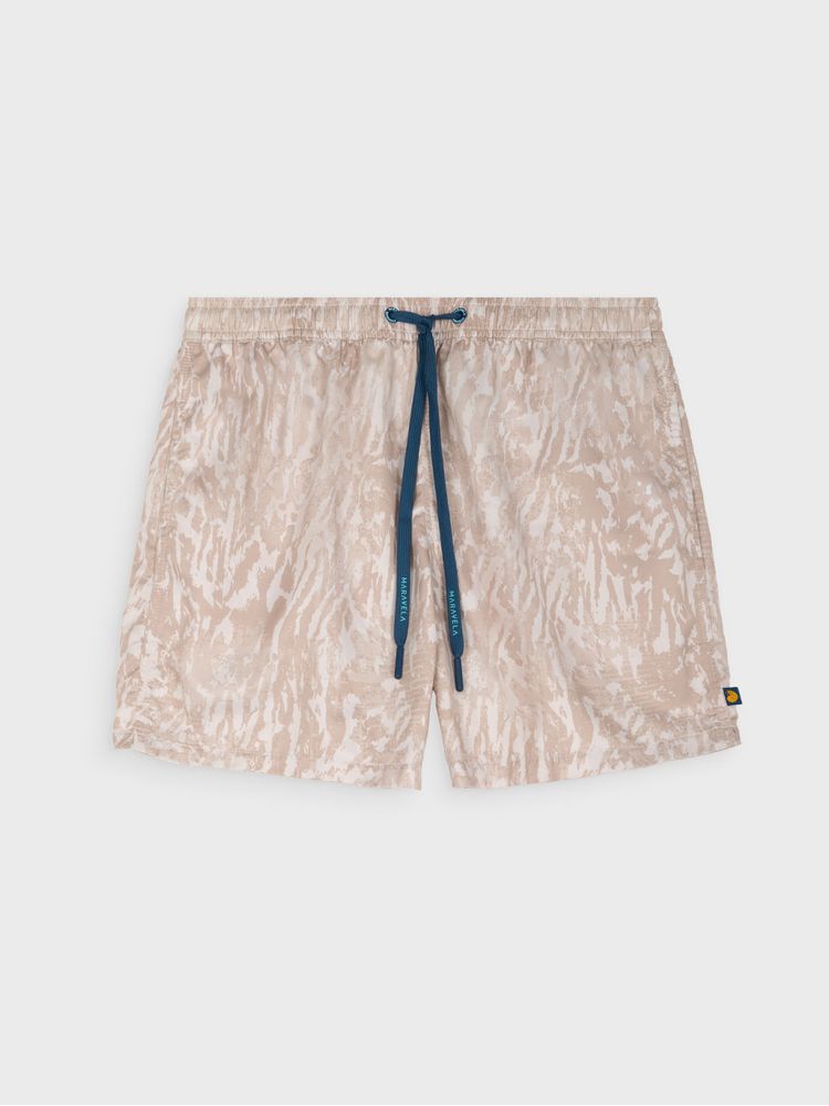Pantaloneta Estampada de Baño para Hombre 03477
