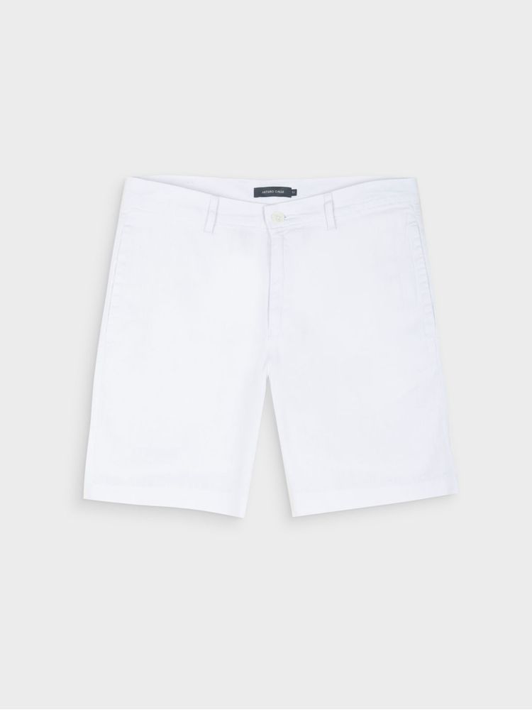 Bermuda Casual de Lino y Algodón 42233