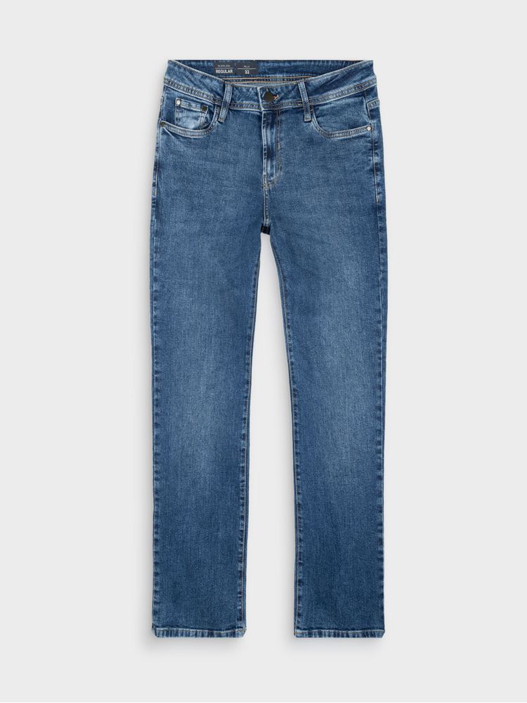 Jeans Regular de Algodón para Hombre 44042