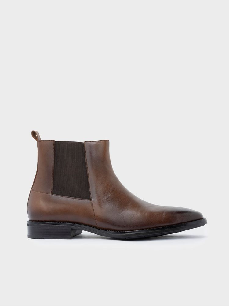 Botas Formales de Cuero para Hombre 42493