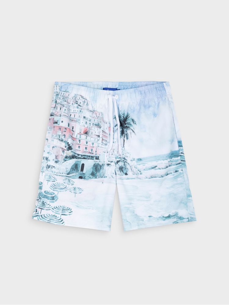 Pantaloneta Estampada para Hombre 13547