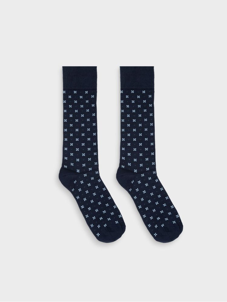 Medias Formales con Diseño para Hombre 44136