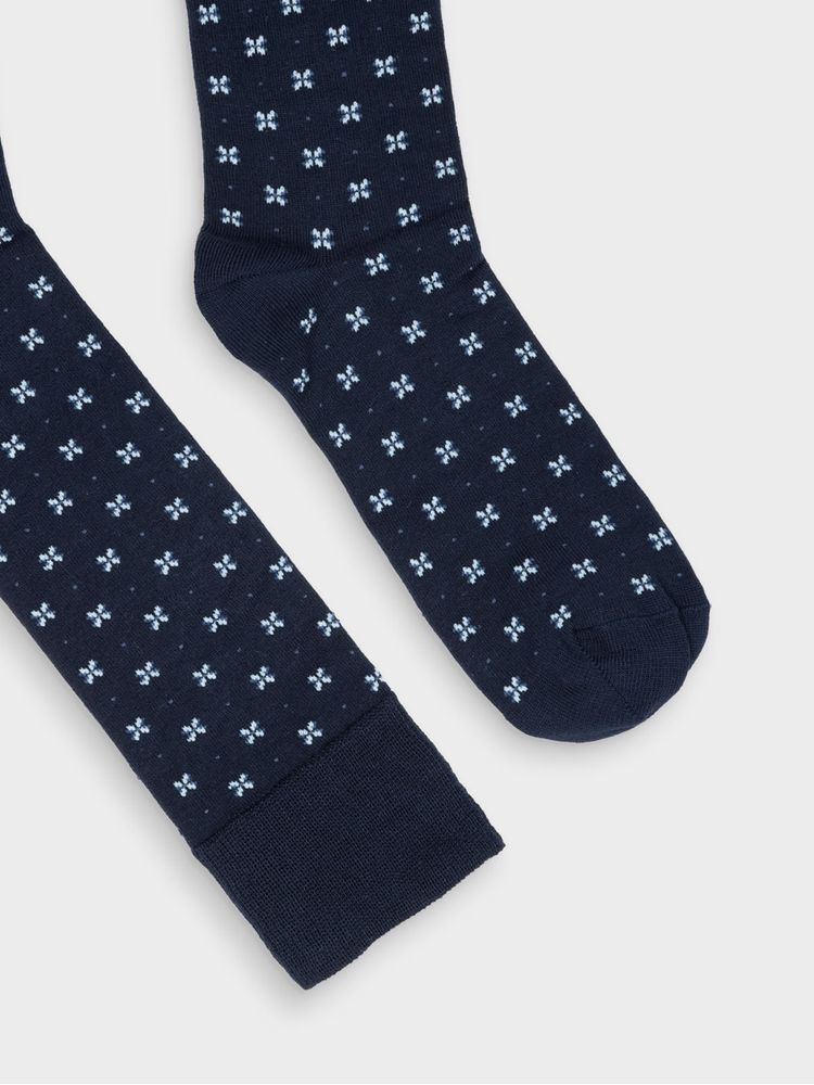 Medias Formales con Diseño para Hombre 44136