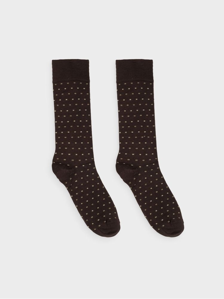 Medias Formales con Diseño para Hombre 44138