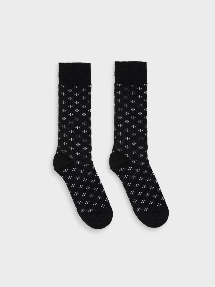 Medias Formales con Diseño para Hombre 44143
