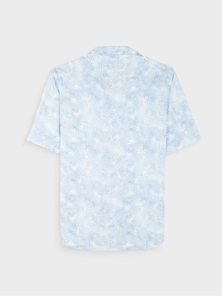 Camisa Estampada Manga Corta para Hombre 42570