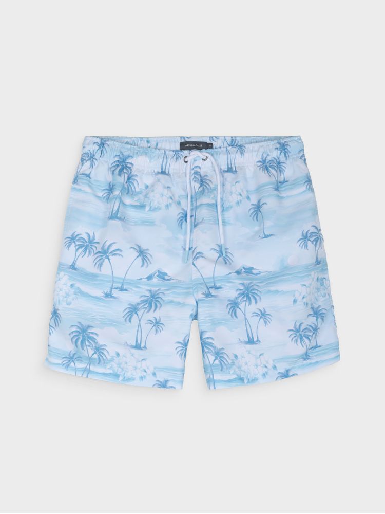 Pantaloneta Estampada para Hombre 42595