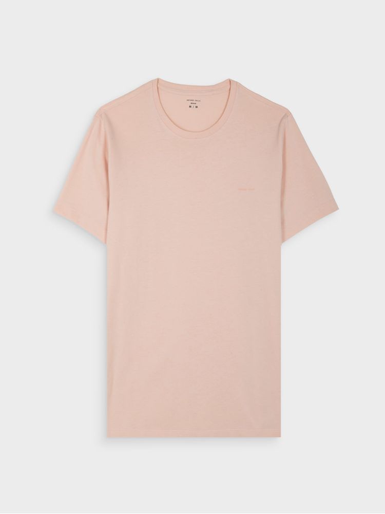 Camiseta Unicolor Regular Fit para Hombre 42715