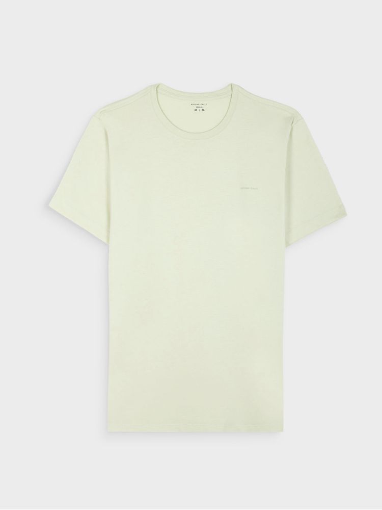 Camiseta Unicolor Regular Fit para Hombre 42715