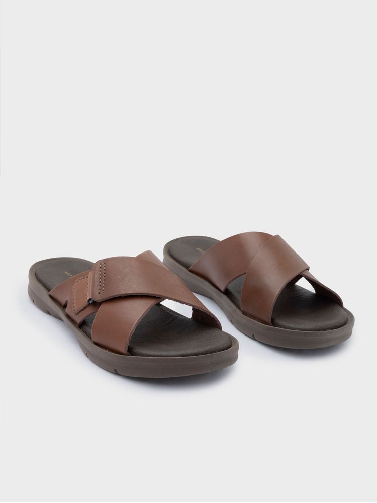 Sandalias en Cuero para Hombre 43037